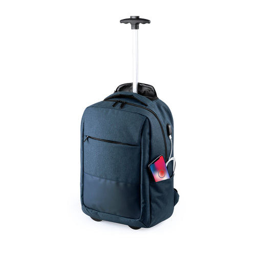 Rucksacktrolley aus widerstandsfähigem 300D-Polyester - Haltrix Personalisiert