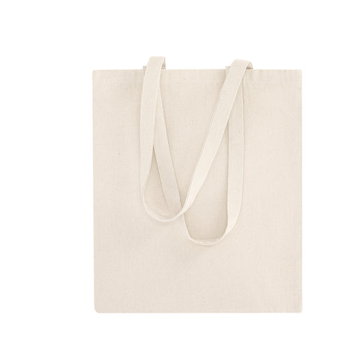 Tasche aus widerstandsfähigem Baumwollmaterial 140g/m2 mit naturfarbener Oberfläche - Siltex Personalisiert