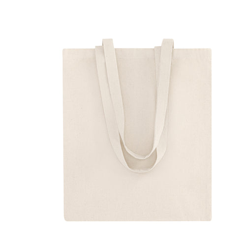 Tasche aus widerstandsfähigem Baumwollmaterial 180g/m2 mit naturfarbener Oberfläche - Ponkal Personalisiert