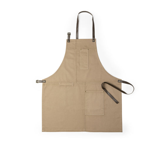 Profi-Schürze in hoher Qualität, aus widerstandsfähigem Canvas-Material aus Baumwolle mit 340 g/m2 - Vurcex Personalisiert
