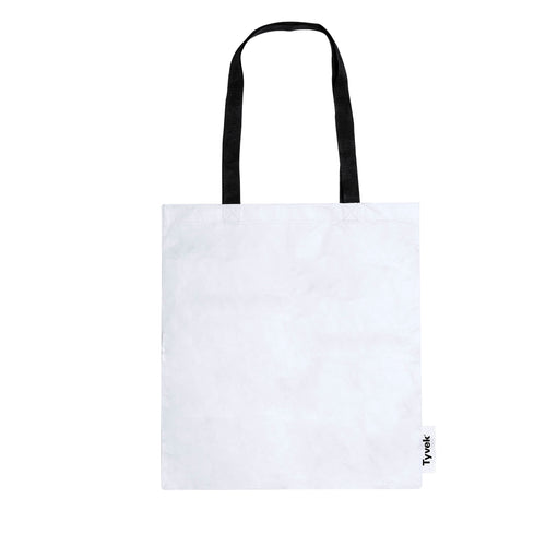 Tasche aus weichem und leichtem Tyvek®-Material, 100% recycelbar und aus Polyethylenfasern hergestellt, die sich besonders durch ihre Widerstandsfähigkeit, Haltbarkeit und leichte Bedruckbarkeit auszeichnen - Naisa...