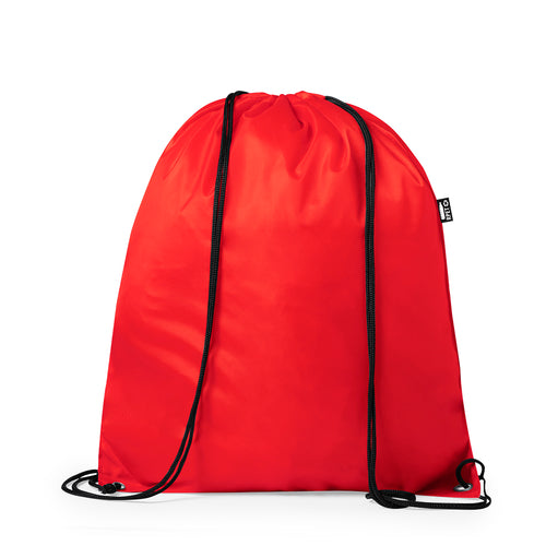 Rucksack mit Kordelzug aus weichem RPET-Polyester - Lambur Personalisiert