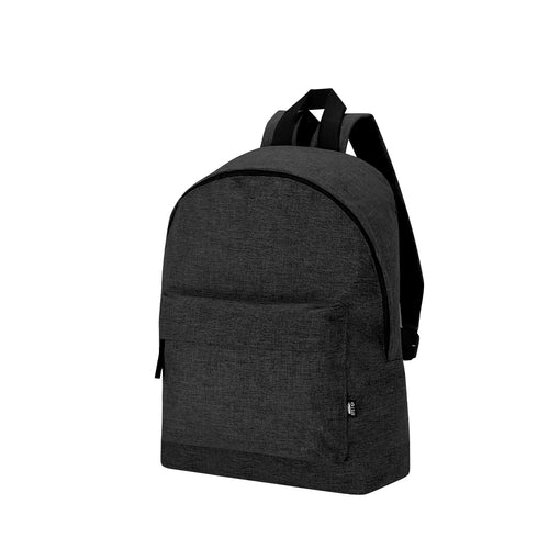 Rucksack aus widerstandsfähigem 600D RPET-Material, das aus recycelten Kunststoffmaterialien hergestellt wird, um die Wiederverwendung von Kunststoffresten zu fördern und zur Nachhaltigkeit der Erde beizutragen -...