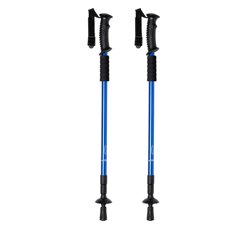 Sportstock-Set aus widerstandsfähigem Aluminium, faltbarer ,mit einem Dämpfungsmechanismus und Zubehör aus weichem Schaumstoff zur Handauflage - Brulen Personalisiert