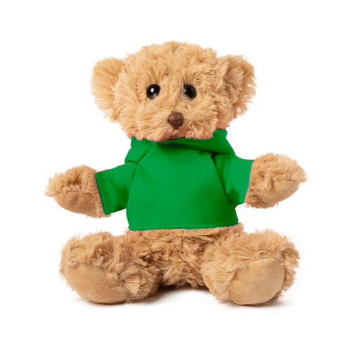 Lustiger Teddybär mit Kapuzenpullover, ideal zum Bedrucken - Loony Personalisiert
