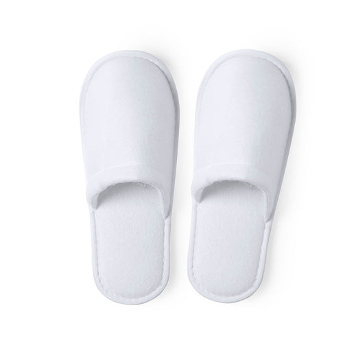 Ein Paar Unisex-Pantoffeln aus einer Kombination von Baumwolle und Polyester - Tarkun Personalisiert