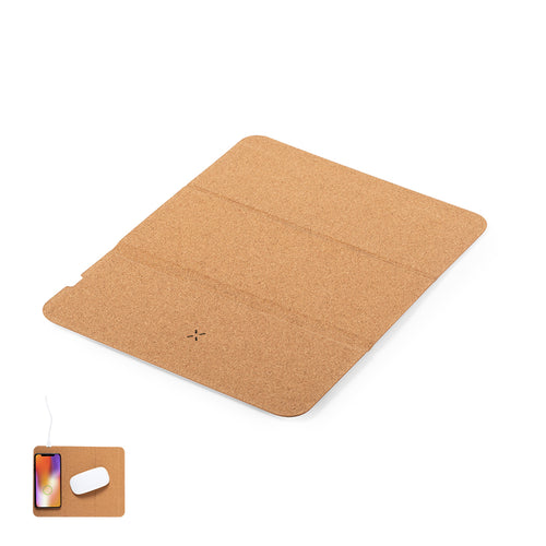 Naturline Mousepad mit eingebautem, kabellosen Ladegerät - Relium Personalisiert