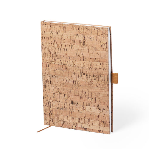 Nature Line Notizblock mit festem Einband aus Naturkork, mit einem schlichten Design - Coquel Personalisiert