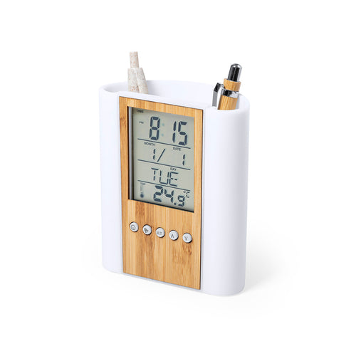 Nature Line Stift mit integrierter Multifunktionsuhr - Petrox Personalisiert