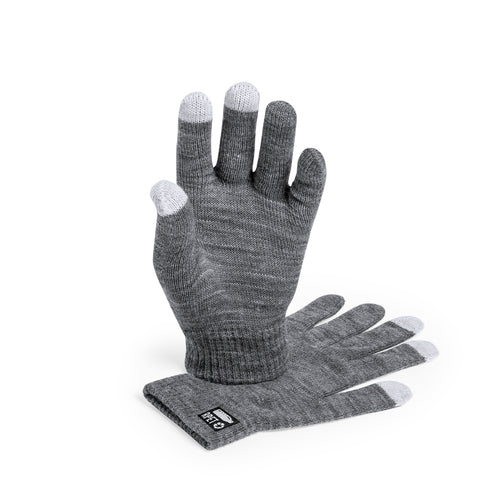 Praktisches Paar Natur Line-Handschuhe für Touchscreen-Geräte - Despil Personalisiert