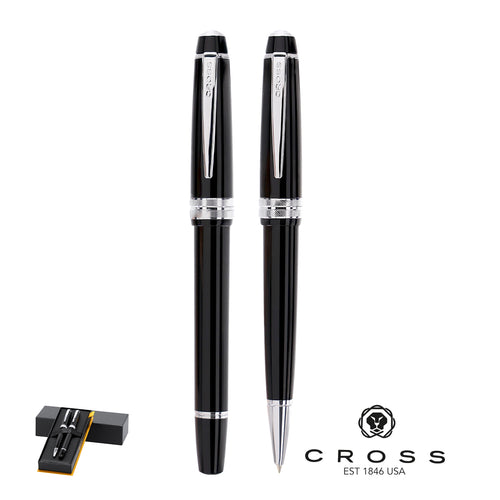 Set aus Kugelschreiber und Roller Cross Bailey Light Personalisiert