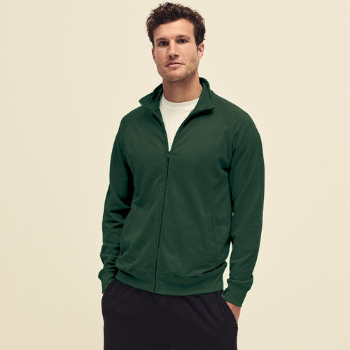 Felpe Adulto Lightweight Sweat Personalizzato - Giacca felpata adulto Lightweight Sweat Jacket de Fruit Of The Loom