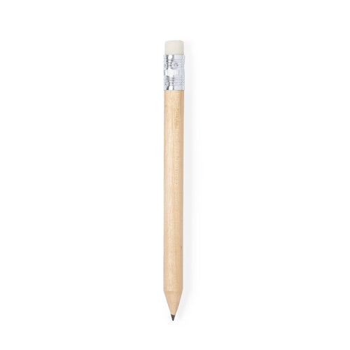 Mini-Holzbleistift mit Naturfinish - Miniature Personalisiert