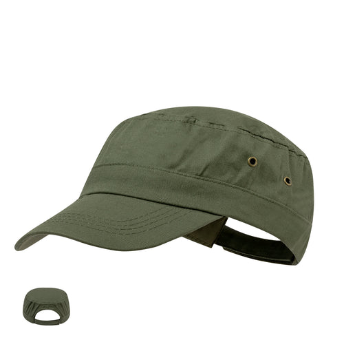 Kappe im Militär-Stil aus gekämmter Baumwolle - Saigón Personalisiert